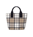 Barbour Maisy Tartan Beige Tote Bag