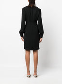 Parosh Parosh Belted V Neck Minidress