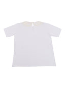 Vivetta T Shirt C/Collo Bianco