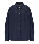 Max Mara Weekend Foggia Dark Blue Shirt