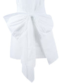 Rotate Sleeveless Dress W/ Bow Bright White (Slim Fit)