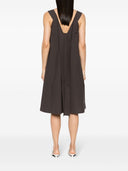 Parosh V Neck Cotton Dress