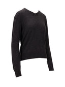 Saint Laurent Pull Col V Cachemire Soie Gg14