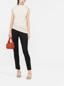 Parosh Parosh Mid Rise Tapered Virgin Wool Trousers