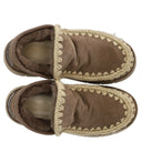 Mou Bounce Welt Wildleder-Sneaker in Elefantengrau