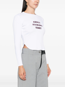 Stella Mc Cartney About F*Time Long Sleeves T Shirt