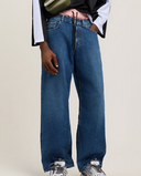 Palm Angels Mw Curved Logo Loose 5 Pocket