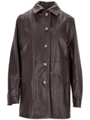 La Rose Leather Vintage Jacket