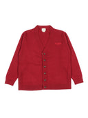 Fendi Jr Cardigan Laine Tricot Logo