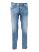Jacob Cohen Pant5 Pkt Cropped Slim Fit Scott