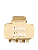 Miu Miu Accessori Capelli Miu Logo Jewels