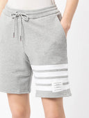 Thom Browne - Short mi-cuisse avec 4 barres techniques en bouclage classique