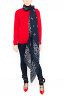 La Rose La Rose Jabot Kasjmier Rood