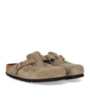 Birkenstock Boston Soft Footbed Taupe Clog