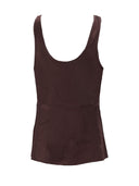 Anine Bing Lea Top Deep Brown