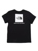The North Face Kids Teen Box Nse Regular Ss Tee Tnf Black