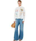 Jeans Max Mara Weekend latino-americani di colore azzurro