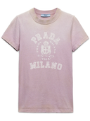 Prada Logo Print T Shirt