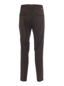 Pt01 Pantalone Master, 1 주름, 대각선 포켓, 플랩 백 포켓, 턴 업