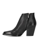 Schwarze texanische Stiefeletten von Duccio Del Duca