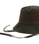 Barbour Brackley Wax Green Bucket Bucket
