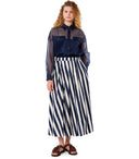 Max Mara Weekend Uomo gestreifter Rock