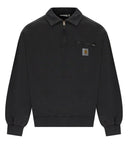 Carhartt Wip Detroit Half Zip Black Sweatshirt