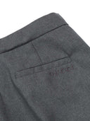 Gucci J Pants Plain Stiff Wool