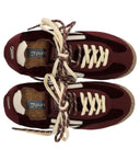 Puraai 6.02 Panther Velvet Wine Sneaker