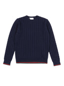 Gucci J. L/S Col rond avec câble St W/