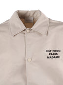 Dr�Le De Monsieur Mastic Slogan-jakke