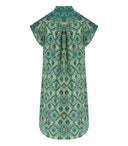 Pahiesa Formentera Green Shirt Dress