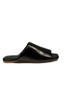 La Rose Sabot Nappa Schwarz