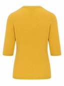 La Rose La Rose Maglia 3/4 Cashmere Ocra