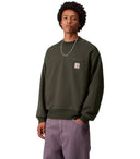 Carhartt Wip Detroit Olive Green Sweatshirt