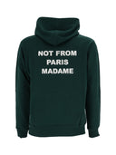 Dr�Le De Monsieur Dark Green Bold Slogan Hoodie