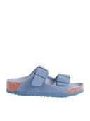Birkenstock Kids Arizona Kids Triples Basalt Gray, Birko Flor, S