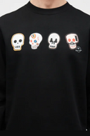Paul Smith Mens Casual Fit Sweatshirt Skulls