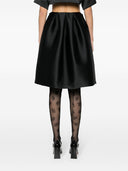Parosh Layered Detail Midi Skirt
