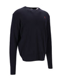 Ami Pull Col Rond Avec Ami De Coeur Contraste