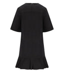 Ganni Black Stretch Mini Dress