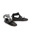 Piatti da ballerina in pelle miu miu