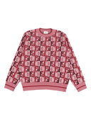 Fendi Jr Girocollo Ff Dama Tricot