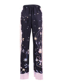 Forte Forte Pantalone Elastico Twill Stampa "Deliverance"