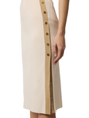 Elisabetta Franchi Gonna Di Maglia Con Cintura