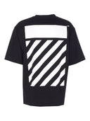 Pattini Diag in flanella bianco sporco S/S Maglietta Nera Bianca