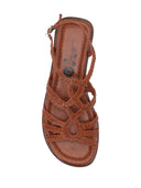 La Rose Sandalo Intreccio Flat