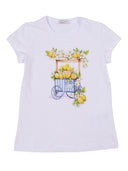 Monnalisa Regular Tee Carretto Limo