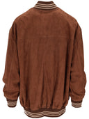 La Rose Bomber Pelle Scamosciata