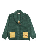 Misha & Puff - Cardigan à col châle pour enfant d'un an